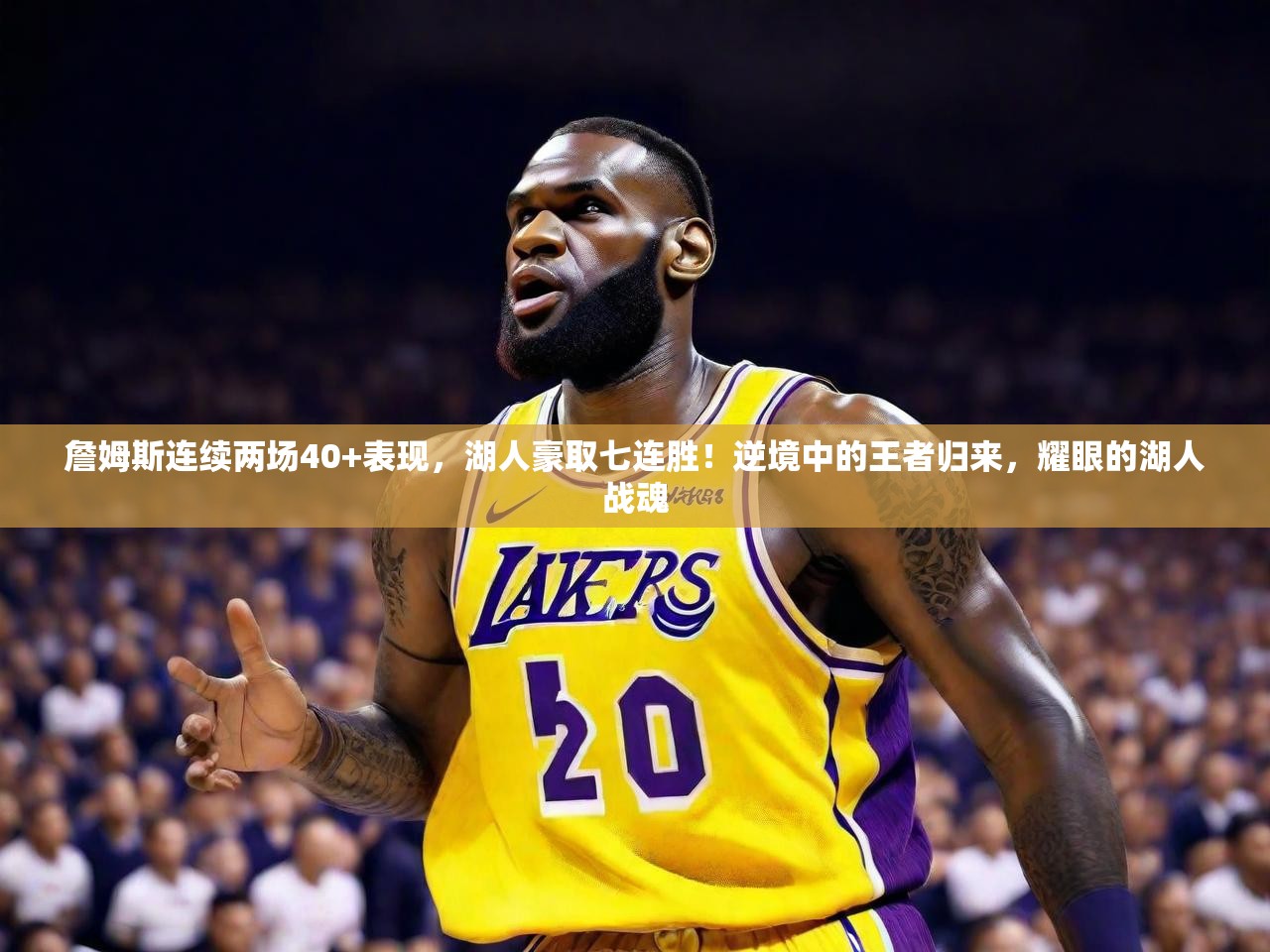 詹姆斯连续两场40+表现,湖人豪取七连胜!逆境中的王者归来,耀眼的湖人战魂 詹姆斯连续两场40+表现,湖人豪取七连胜!逆境中的王者归来,耀眼的湖人战魂