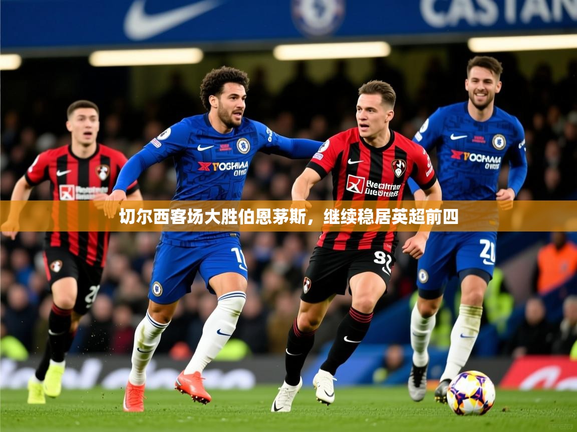 切尔西客场大胜伯恩茅斯，继续稳居英超前四